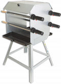 Asador giratorio para grill con motor a pilas