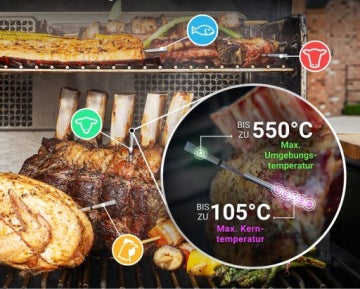 Termómetro eléctrico Meater PRO XL para parrilla y cocina