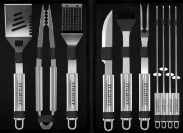 Set Stilhoff Strong de 11 accesorios para barbacoa con maletín