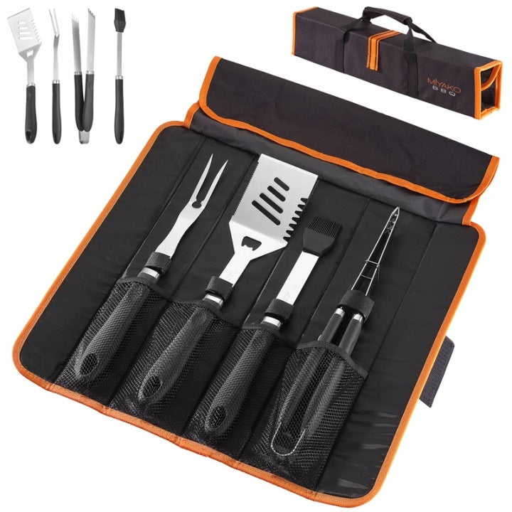 Set de 5 utensilios para barbacoa Deuba